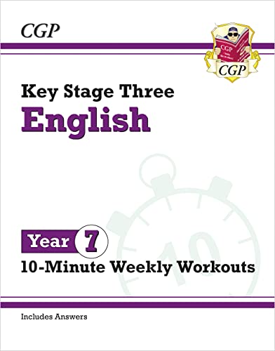 New KS3 Year 7 English 10-Minute Weekly Workouts (CGP KS3 10-Minute Tests) von Coordination Group Publications Ltd (CGP)
